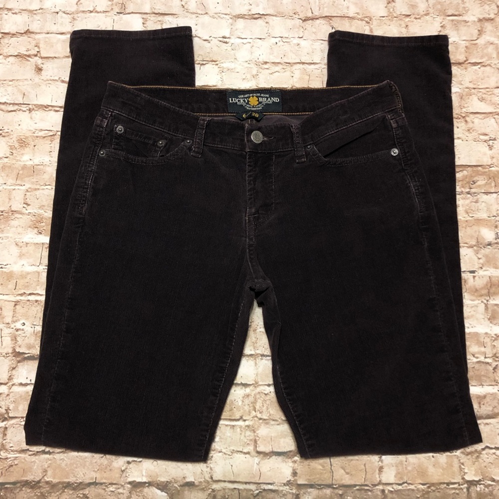 Lucky Brand Wine Corduroy Pants - Picture 3 of 8